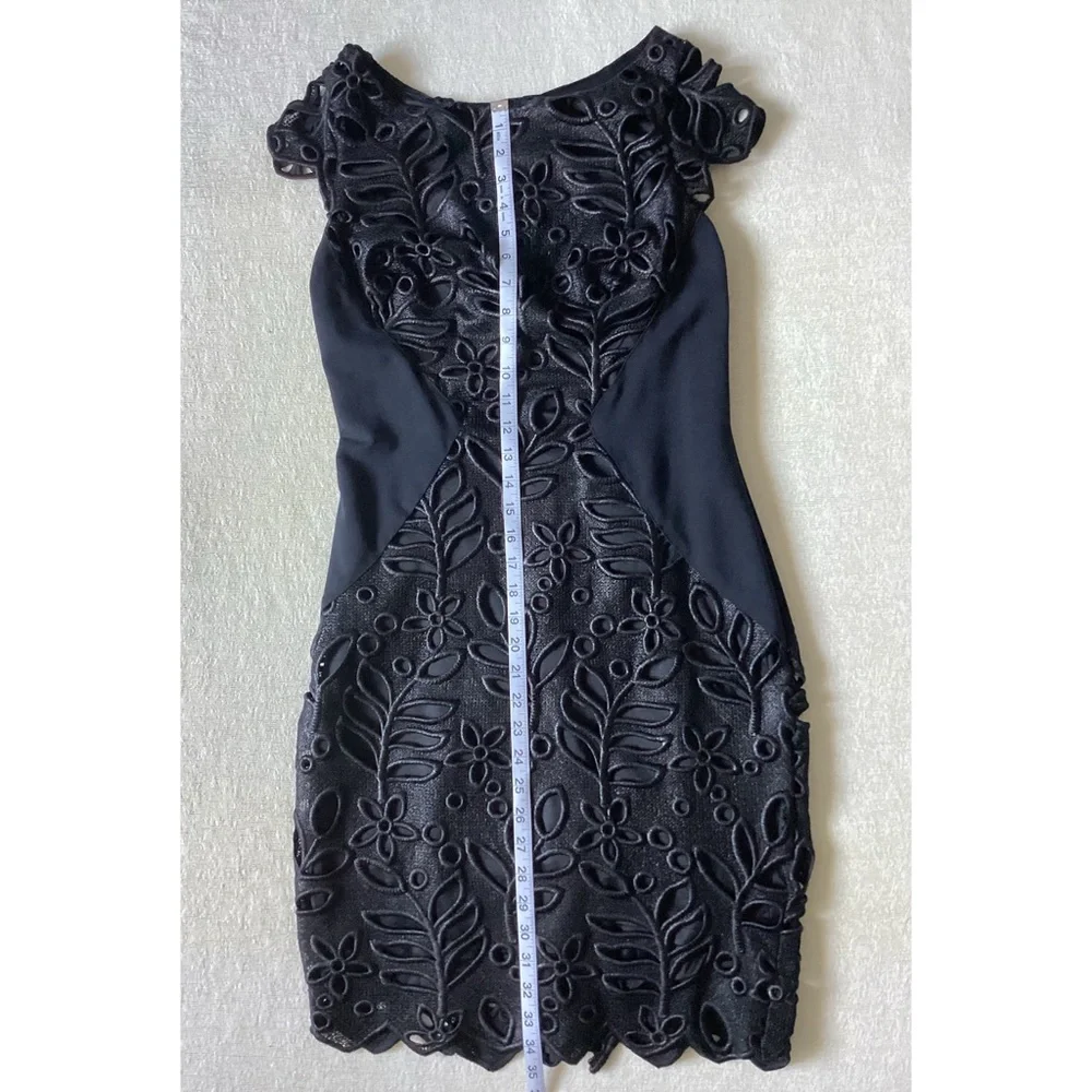 Eva Franco Jamila Dress - Black Vine Woman’s Size 2 New With Tags - Picture 12 of 16